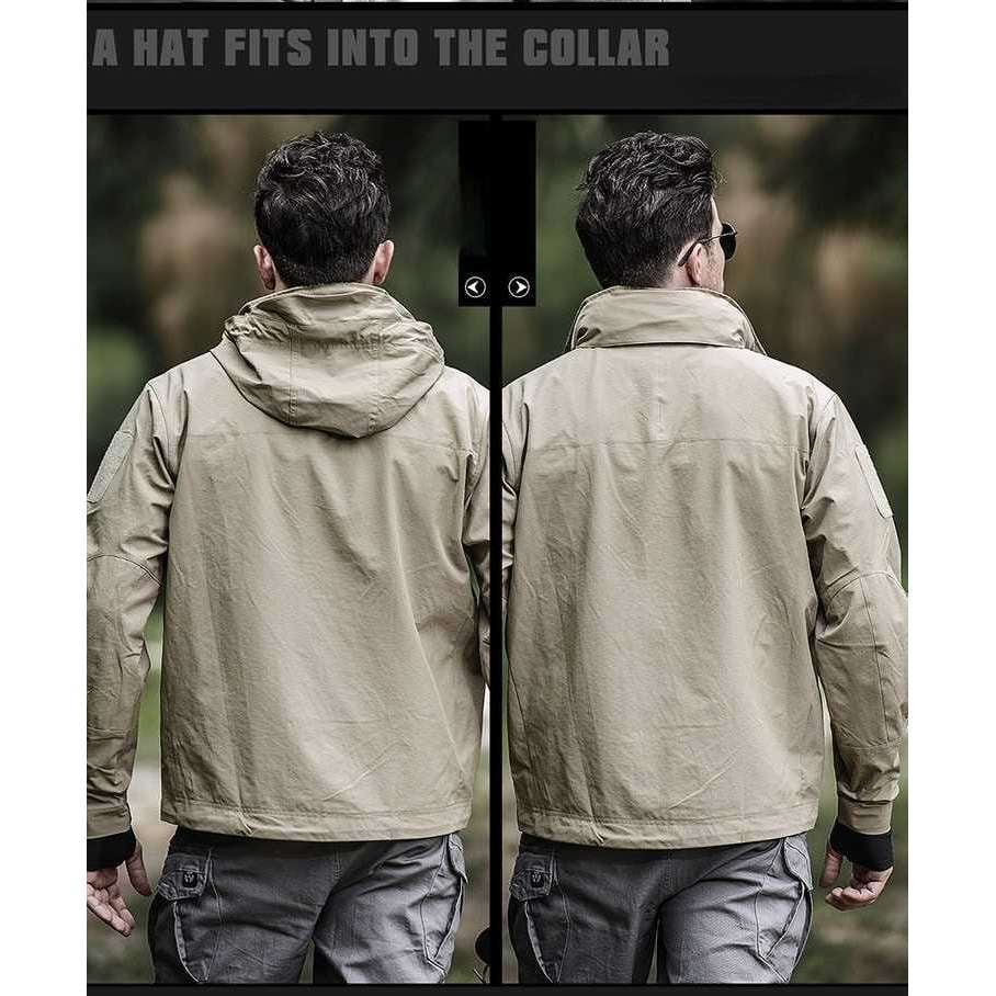 UNISEX LIGHTWEIGHT MULTIFUNCTION SOFTSHELL WATERPROOF JACKET ( 50% OFF + FREE SHIPPING ENDS TONIGHT )
