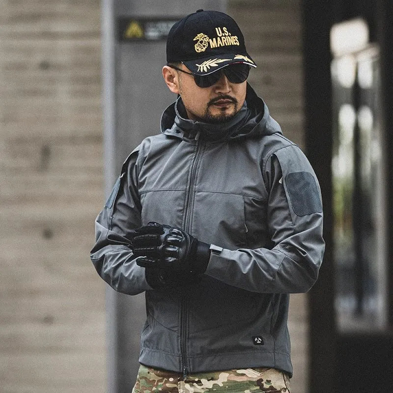 UNISEX LIGHTWEIGHT MULTIFUNCTION SOFTSHELL WATERPROOF JACKET ( 50% OFF + FREE SHIPPING ENDS TONIGHT )