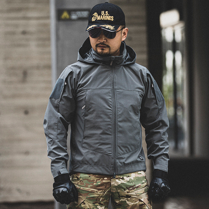 UNISEX LIGHTWEIGHT MULTIFUNCTION SOFTSHELL WATERPROOF JACKET ( 50% OFF + FREE SHIPPING ENDS TONIGHT )