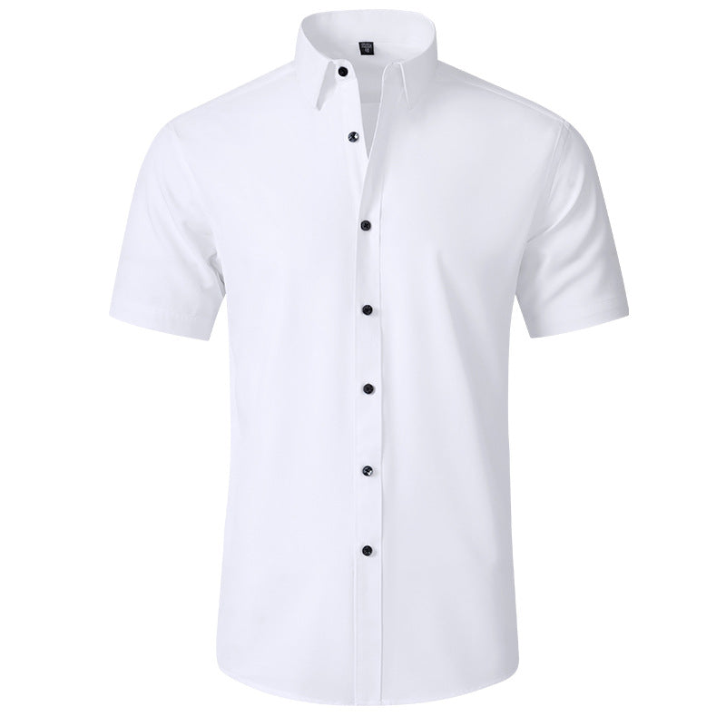 Stretch Non-Iron Anti-Wrinkle short-sleeved Shirt ( Buy 2 Get Free Shipping )