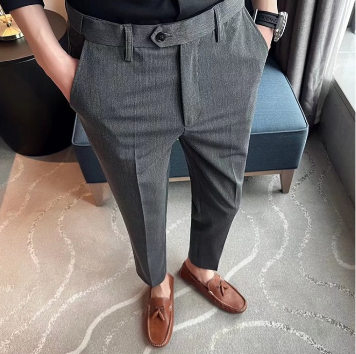 Stretchable Formal Pants ( FREE SHIPPING, ENDS TONIGHT )