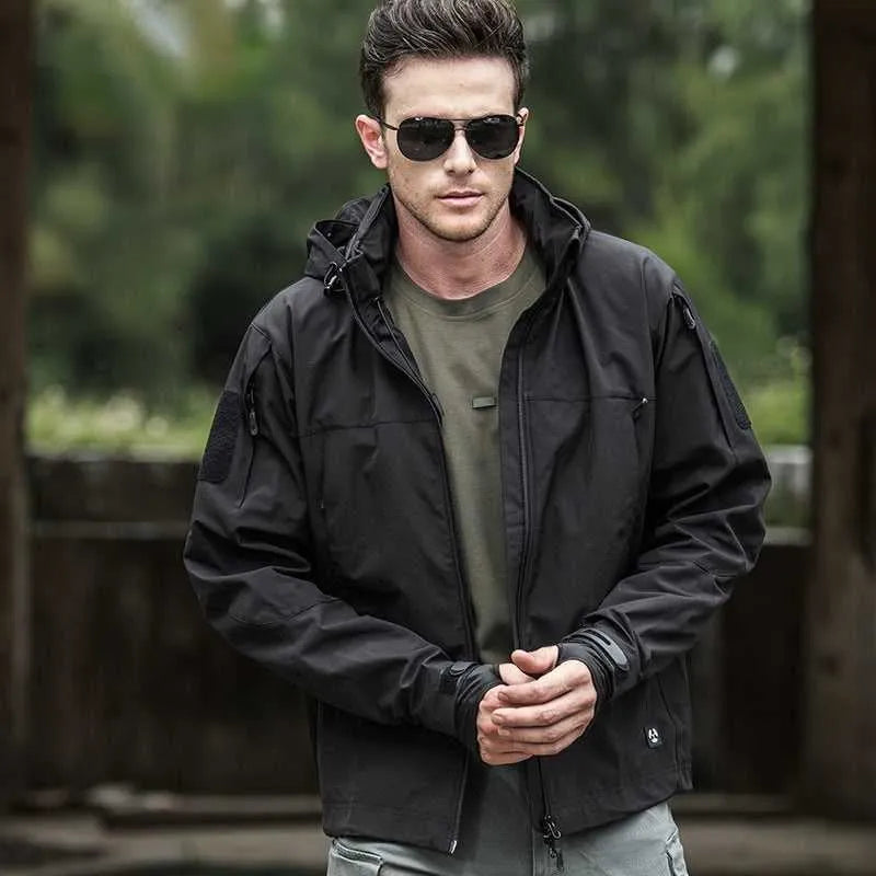 UNISEX LIGHTWEIGHT MULTIFUNCTION SOFTSHELL WATERPROOF JACKET ( 50% OFF + FREE SHIPPING ENDS TONIGHT )