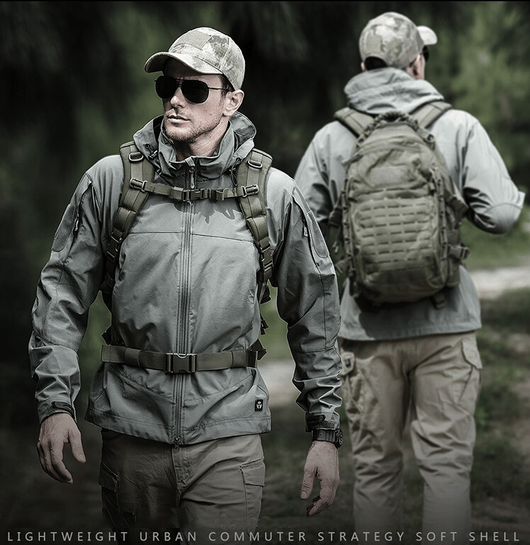 UNISEX LIGHTWEIGHT MULTIFUNCTION SOFTSHELL WATERPROOF JACKET ( 50% OFF + FREE SHIPPING ENDS TONIGHT )