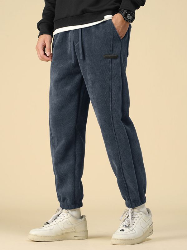 Men's Fall-Winter Style Tapered Casual Pants