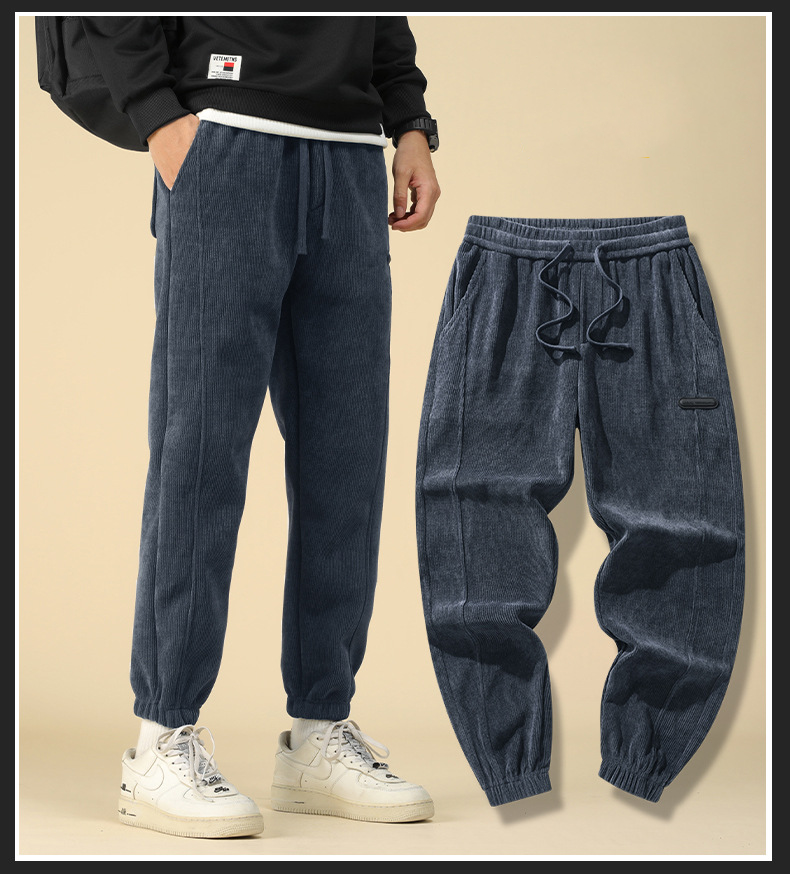 Men's Fall-Winter Style Tapered Casual Pants