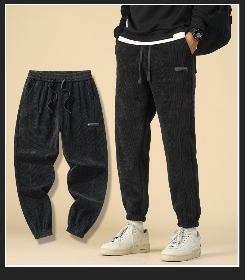 Men's Fall-Winter Style Tapered Casual Pants