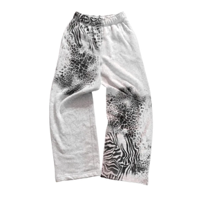 Cheetah printed casual pants