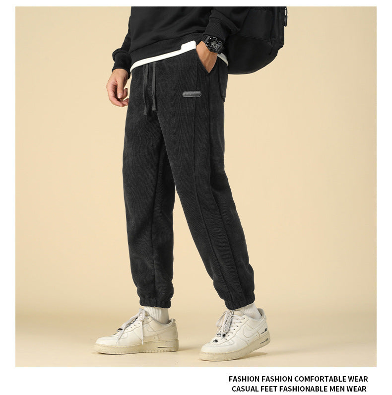 Men's Fall-Winter Style Tapered Casual Pants