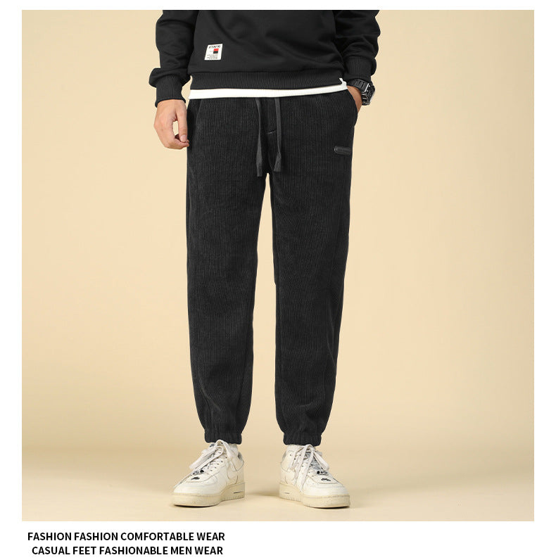 Men's Fall-Winter Style Tapered Casual Pants