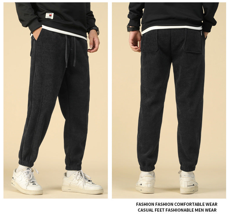 Men's Fall-Winter Style Tapered Casual Pants
