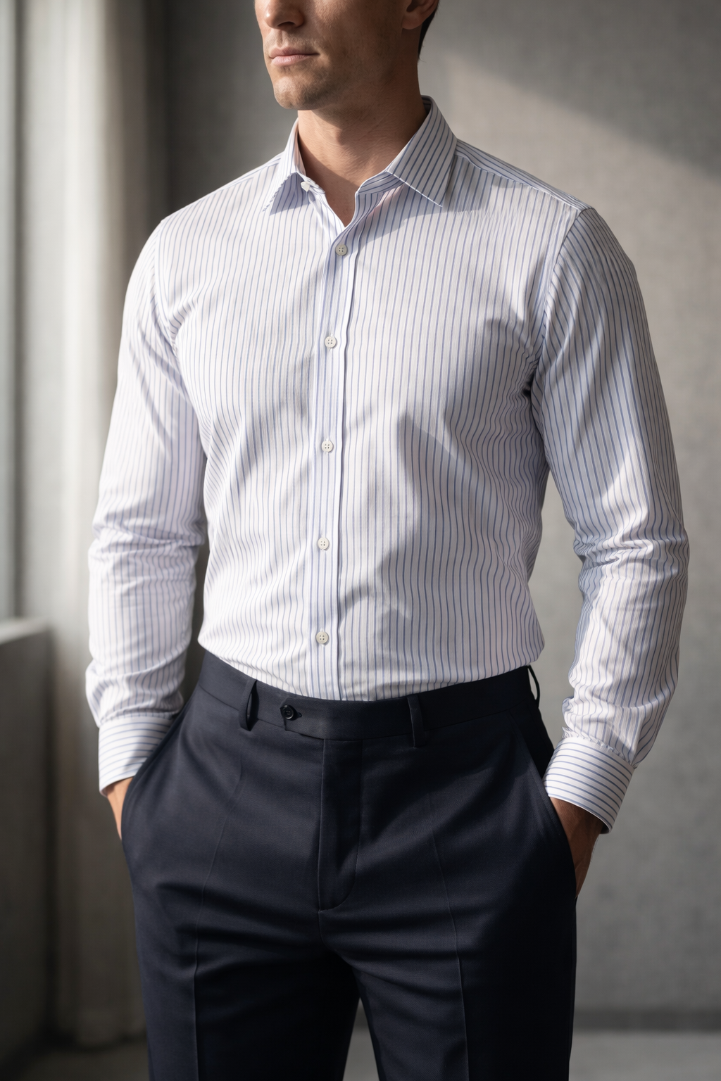 The "Legacy" Anti-Wrinkle Shirt | Signature Non-Iron Series