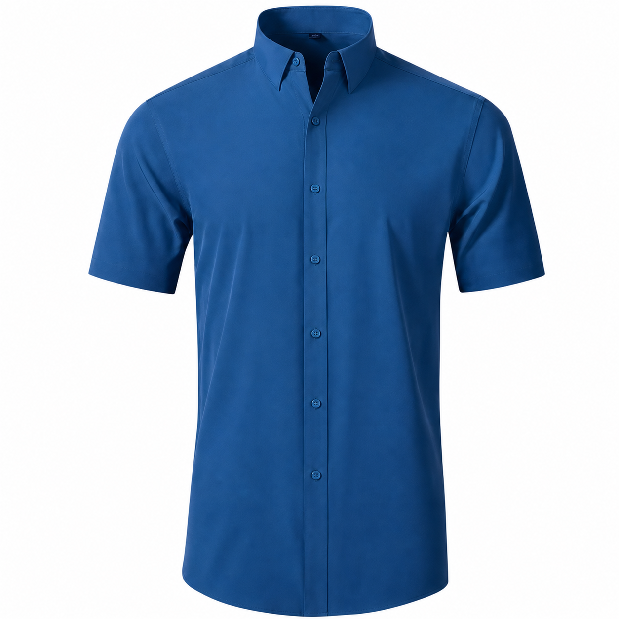 The "Infinite" Performance Short-Sleeve Shirt | 4-Way Stretch & Zero-Iron