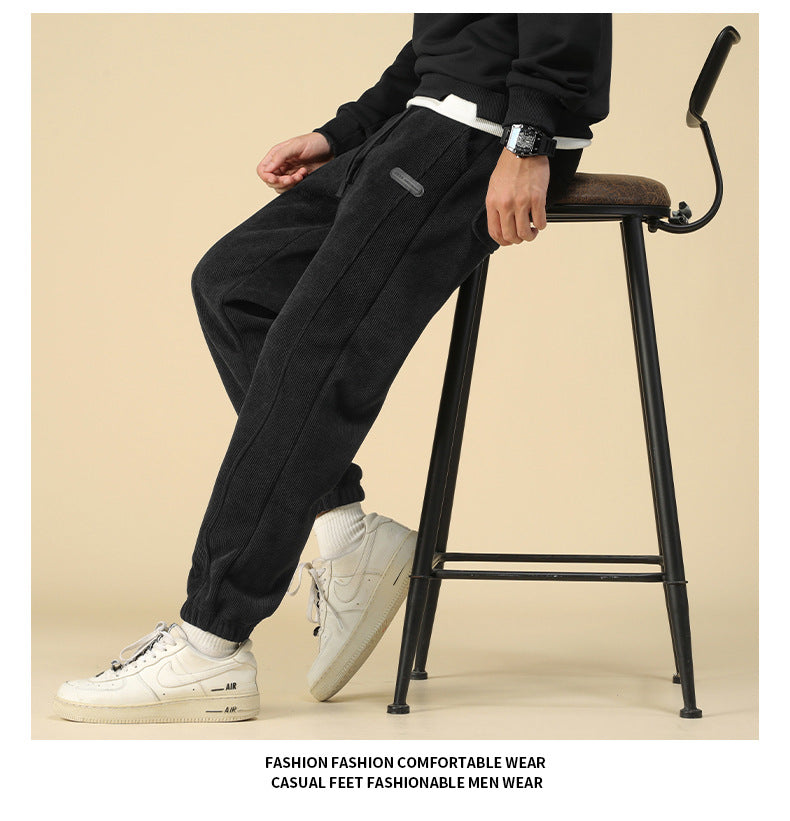 Men's Fall-Winter Style Tapered Casual Pants