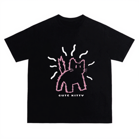 Cute Kitty Short-Sleeve T-Shirt