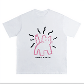 Cute Kitty Short-Sleeve T-Shirt