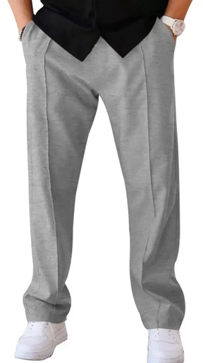 Loose straight pants