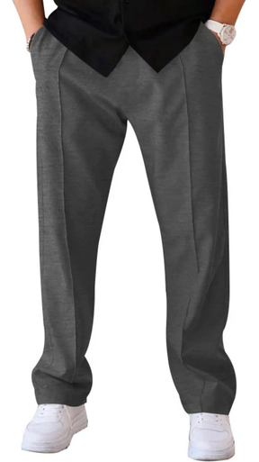 Loose straight pants