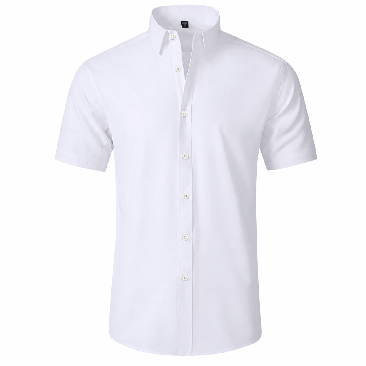 The "Infinite" Performance Short-Sleeve Shirt | 4-Way Stretch & Zero-Iron