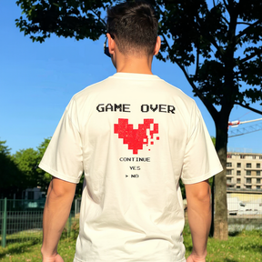 Game Over Print Short Sleeve T-shirt