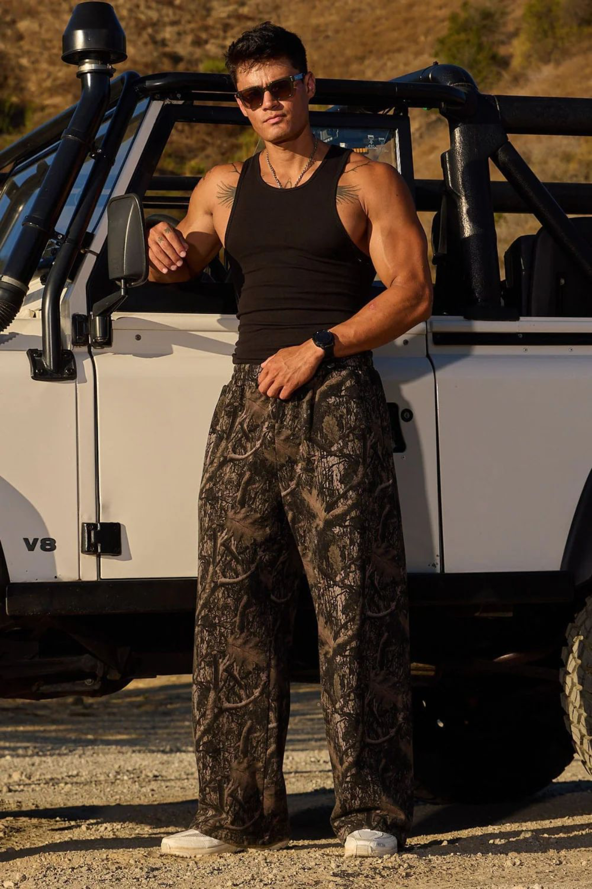 Tree Camo Baggy Pants