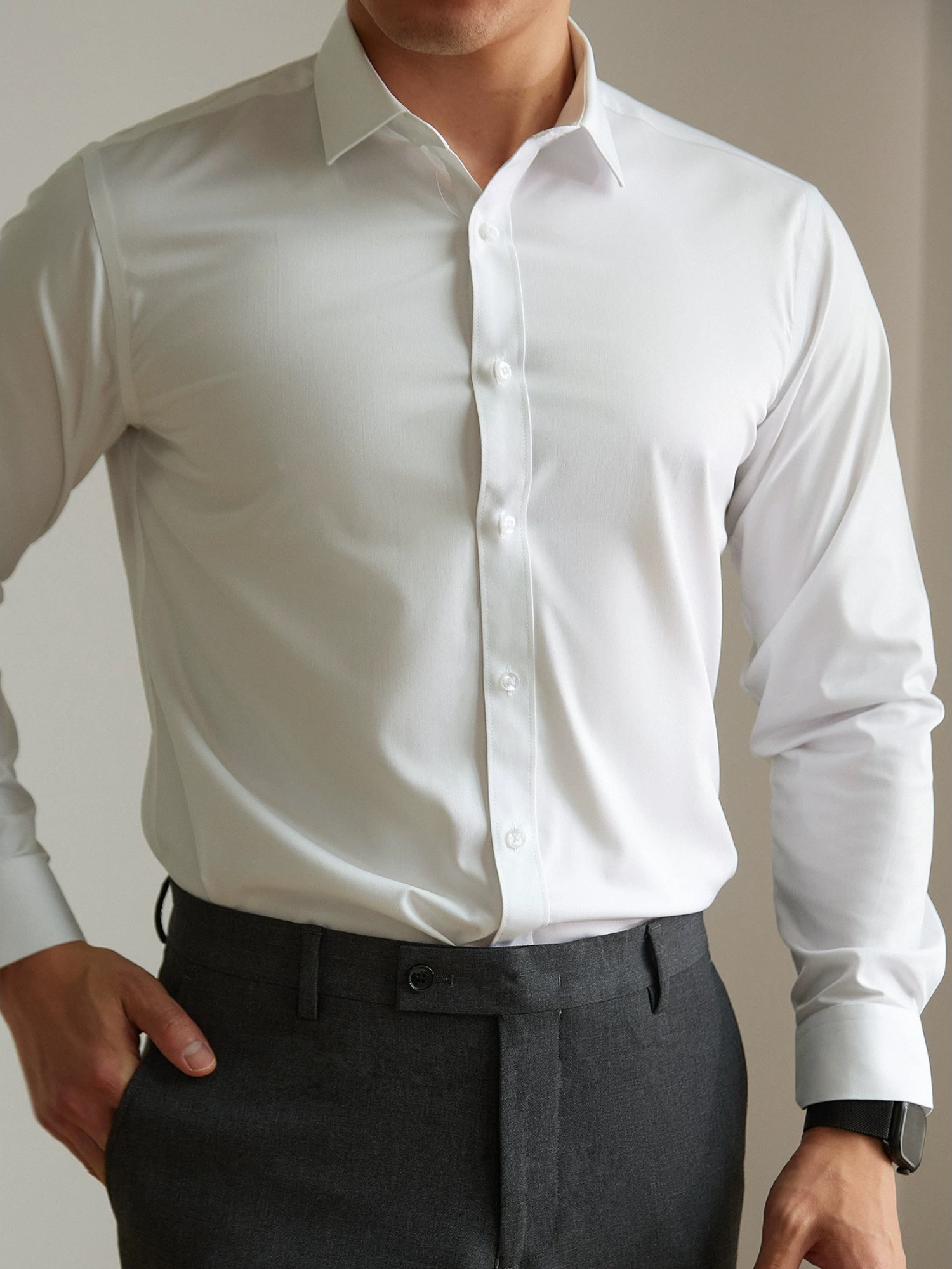 Stretch Non-Iron Anti-Wrinkle Shirt ( Buy 2 Get Free Shipping )