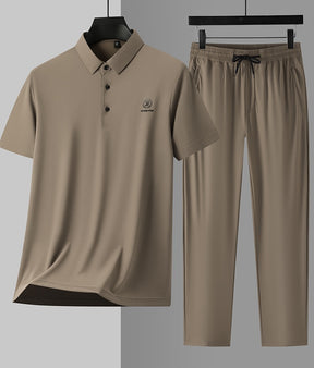 Ice silk casual sports suit