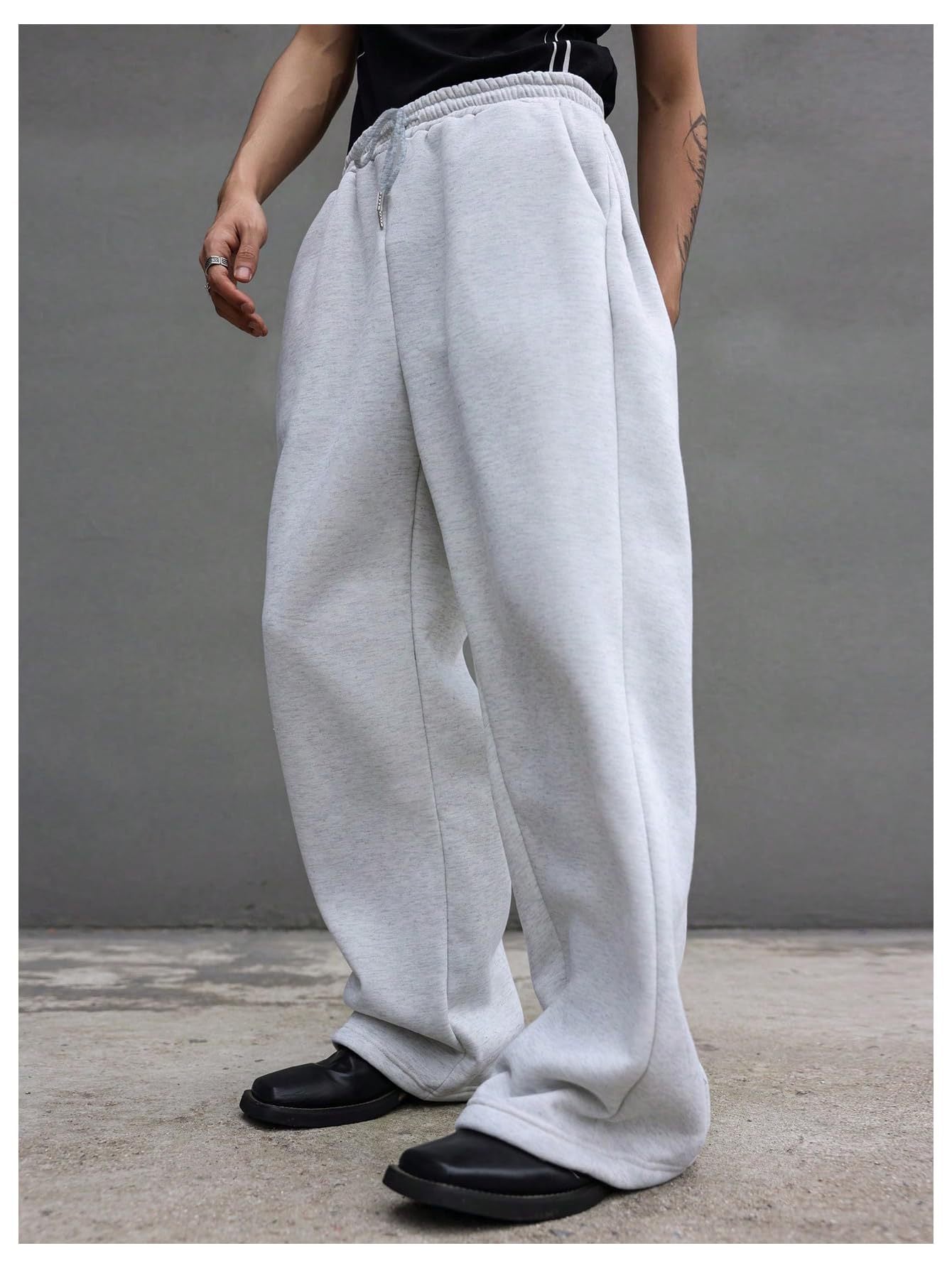 Men's Casual Wide Leg Pants