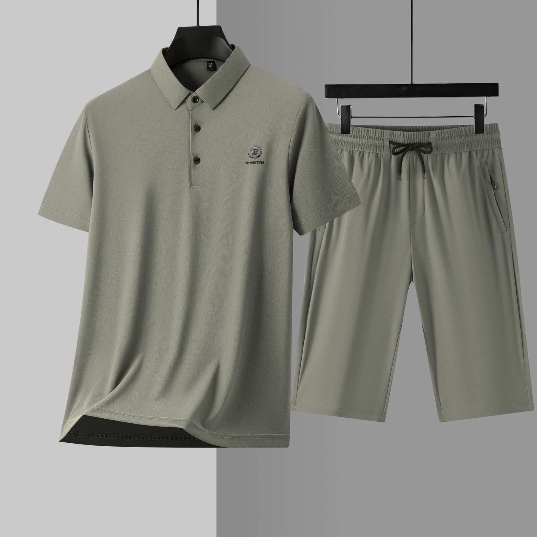 Ice silk casual sports suit