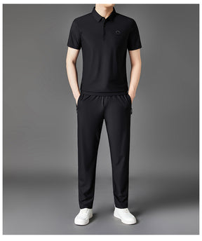 Ice silk casual sports suit