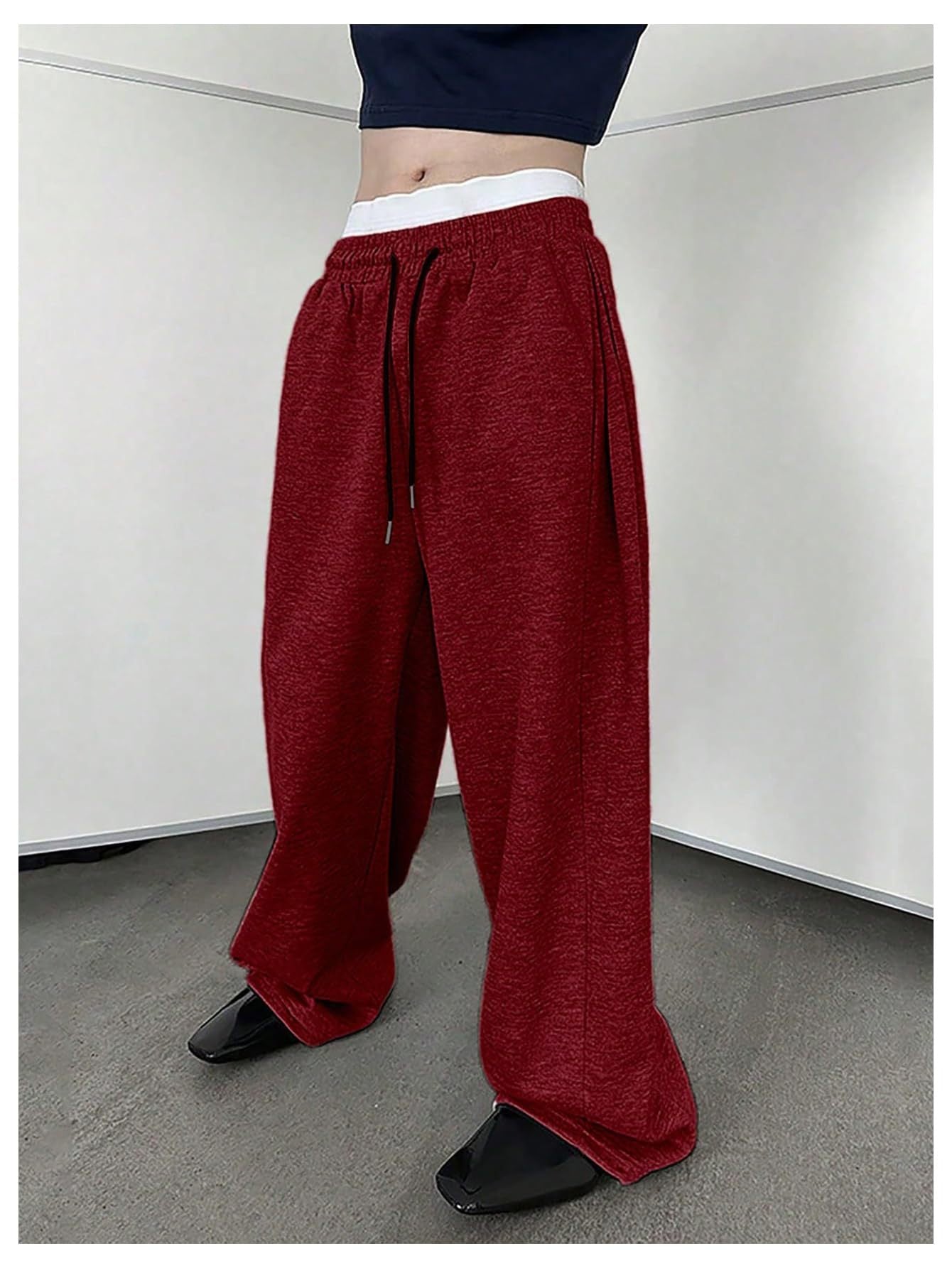 Men's Casual Wide Leg Pants