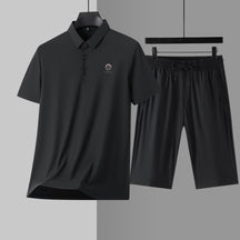 Ice silk casual sports suit