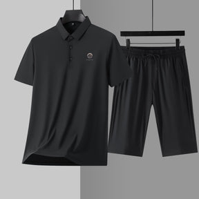 Ice silk casual sports suit