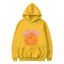 Spider web casual street sports hoodie