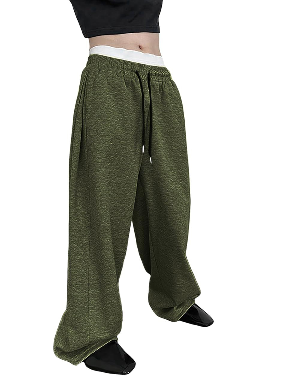 Men's Casual Wide Leg Pants