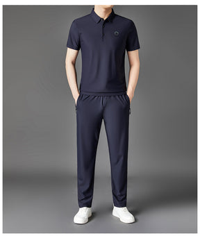 Ice silk casual sports suit