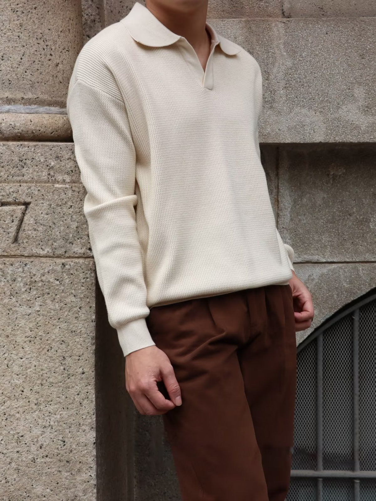 Men's casual warm sweater