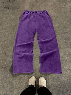 Men's Regular Fit Striped Print Drawstring Waist Sweatpants (Buy two get free shipping)