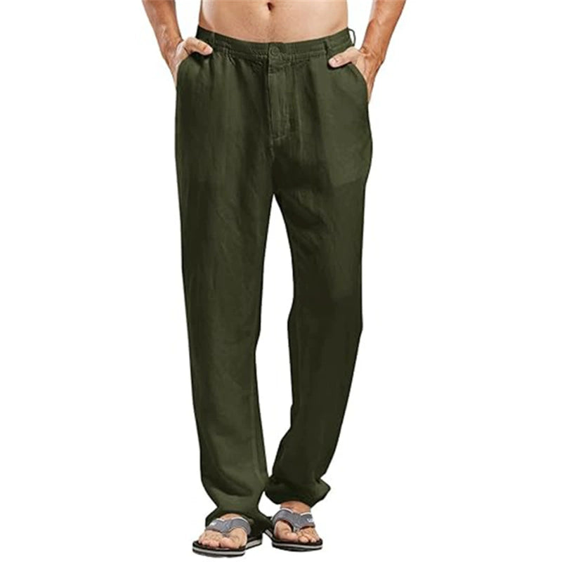 Men's Cotton Linen Pants