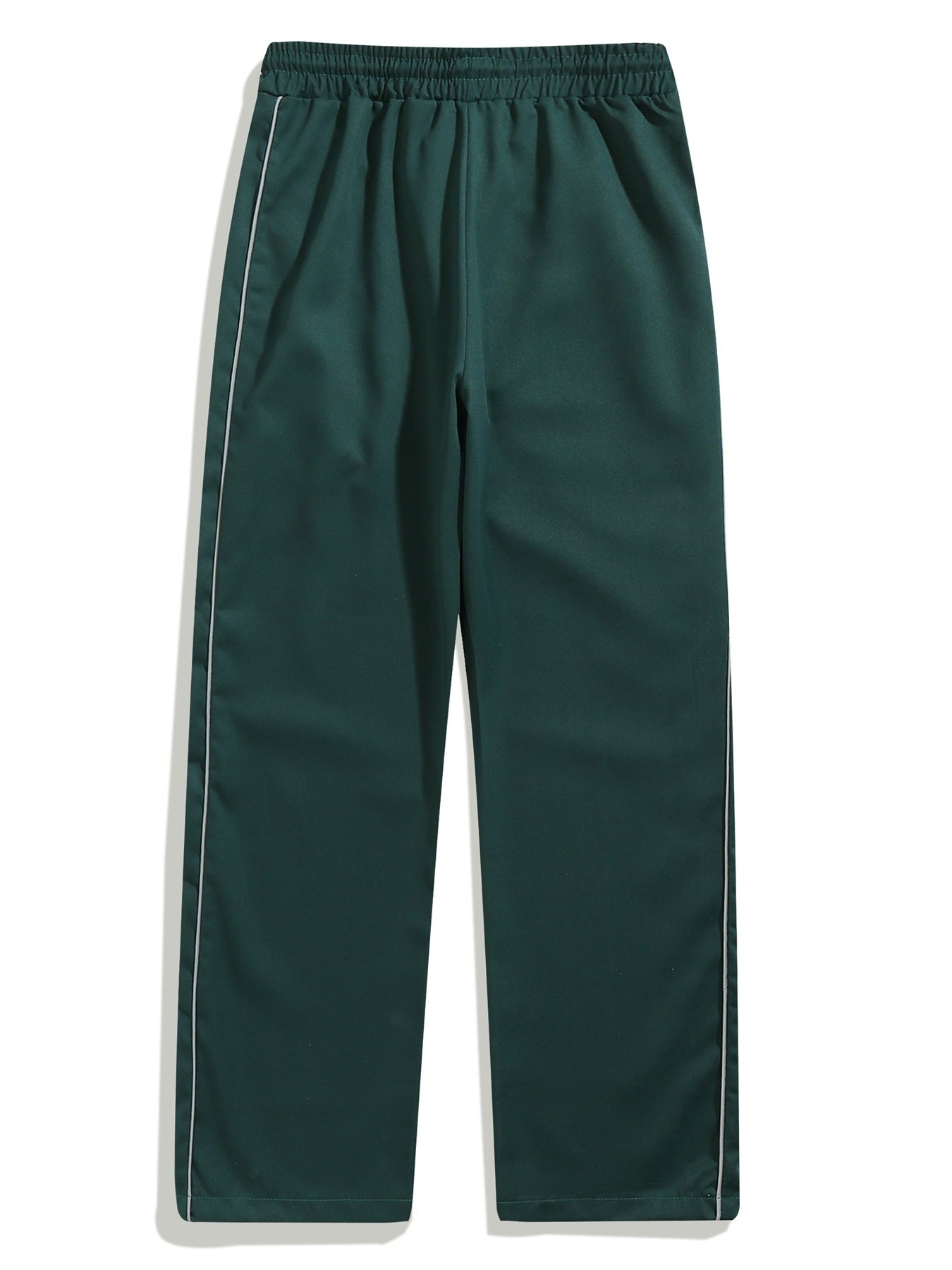 Streetwear Athleisure Loose Pocket Striped Trousers