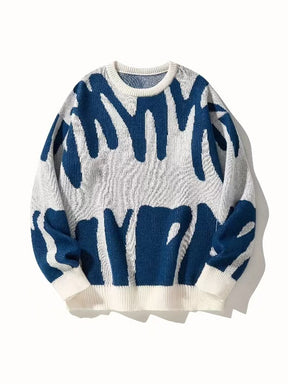 Unisex Hip-Hop Round Neck Sweater