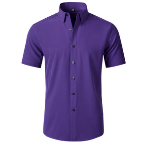 Stretch Non-Iron Anti-Wrinkle short-sleeved Shirt ( Buy 2 Get Free Shipping )