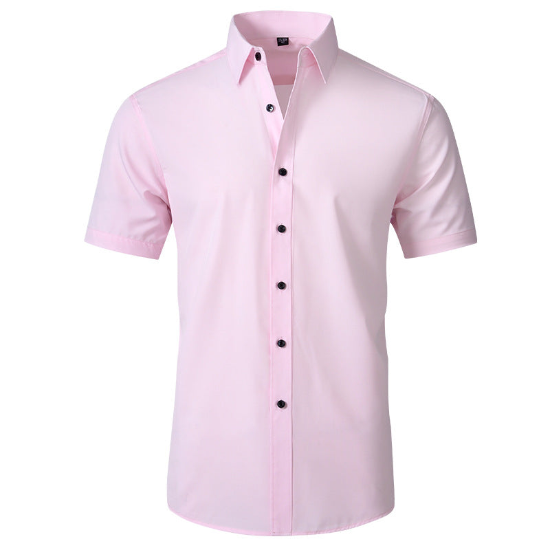 Stretch Non-Iron Anti-Wrinkle short-sleeved Shirt ( Buy 2 Get Free Shipping )