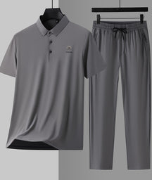 Ice silk casual sports suit