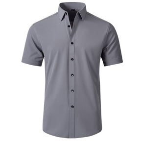 Stretch Non-Iron Anti-Wrinkle short-sleeved Shirt ( Buy 2 Get Free Shipping )