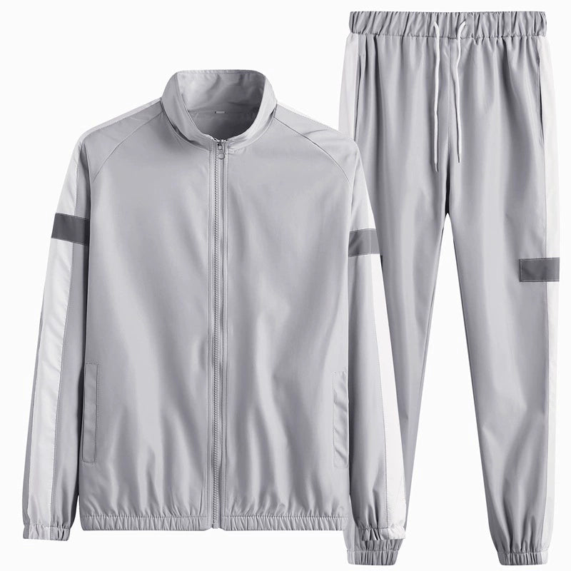Men's Athleisure Jacket Suit