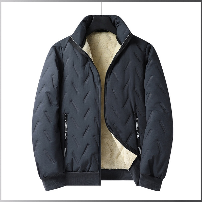 Men's Winter Warm Jacket with Fleece Lining