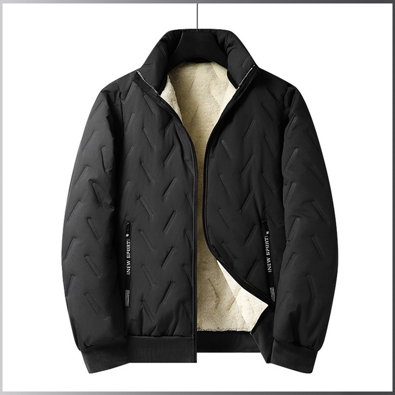 Men's Winter Warm Jacket with Fleece Lining