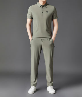 Ice silk casual sports suit