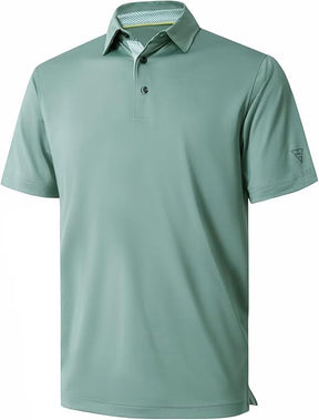 The "Clubhouse" Tech-Knit Polo | 4-Way Stretch & Zero-Iron