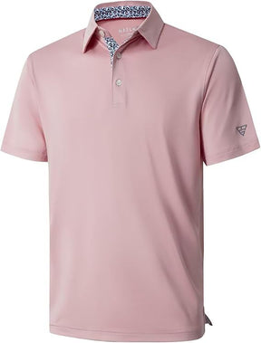 The "Clubhouse" Tech-Knit Polo | 4-Way Stretch & Zero-Iron